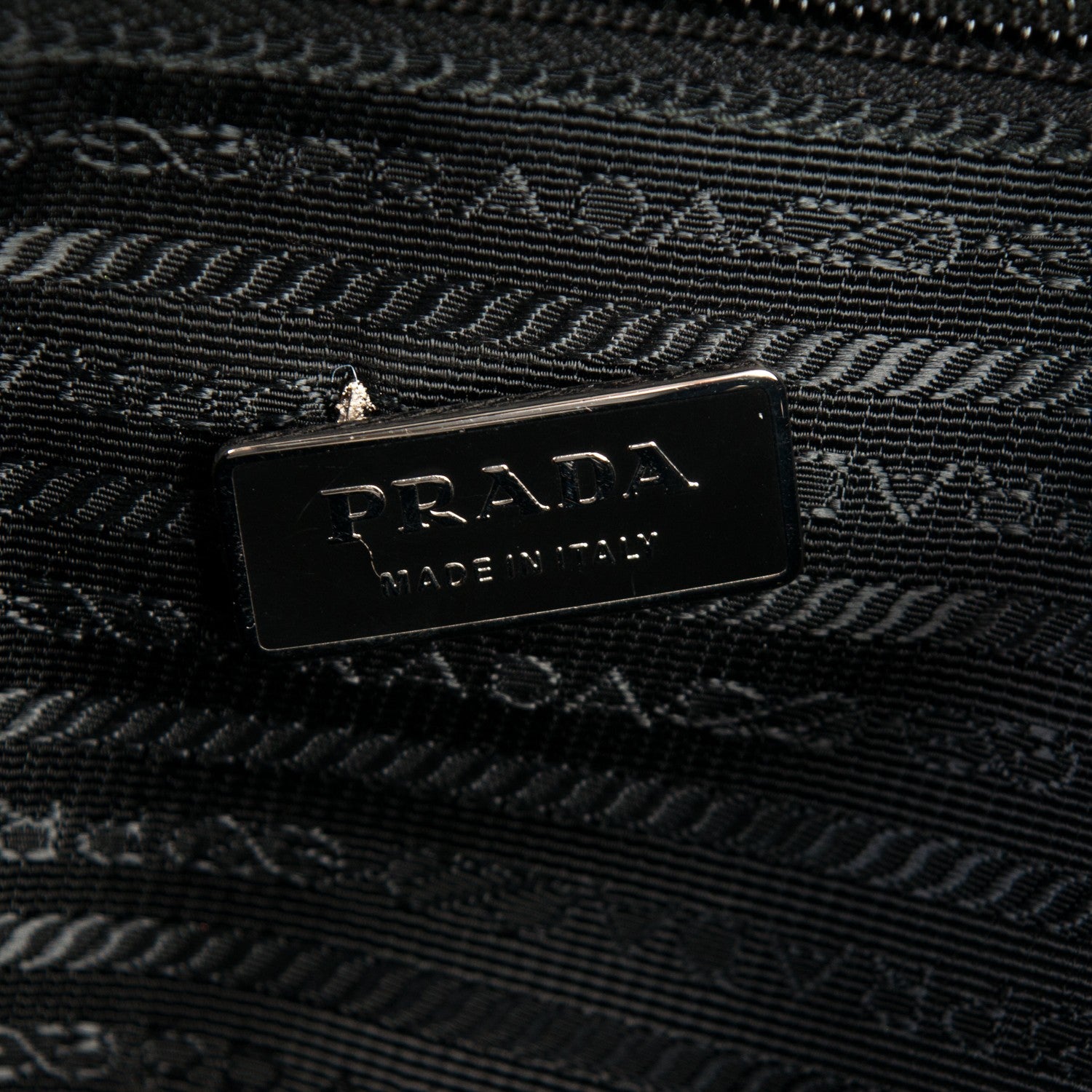Prada Nylon Vela Medium Backpack Black 6 of 7