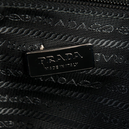 Prada Nylon Vela Medium Backpack Black 6 of 7