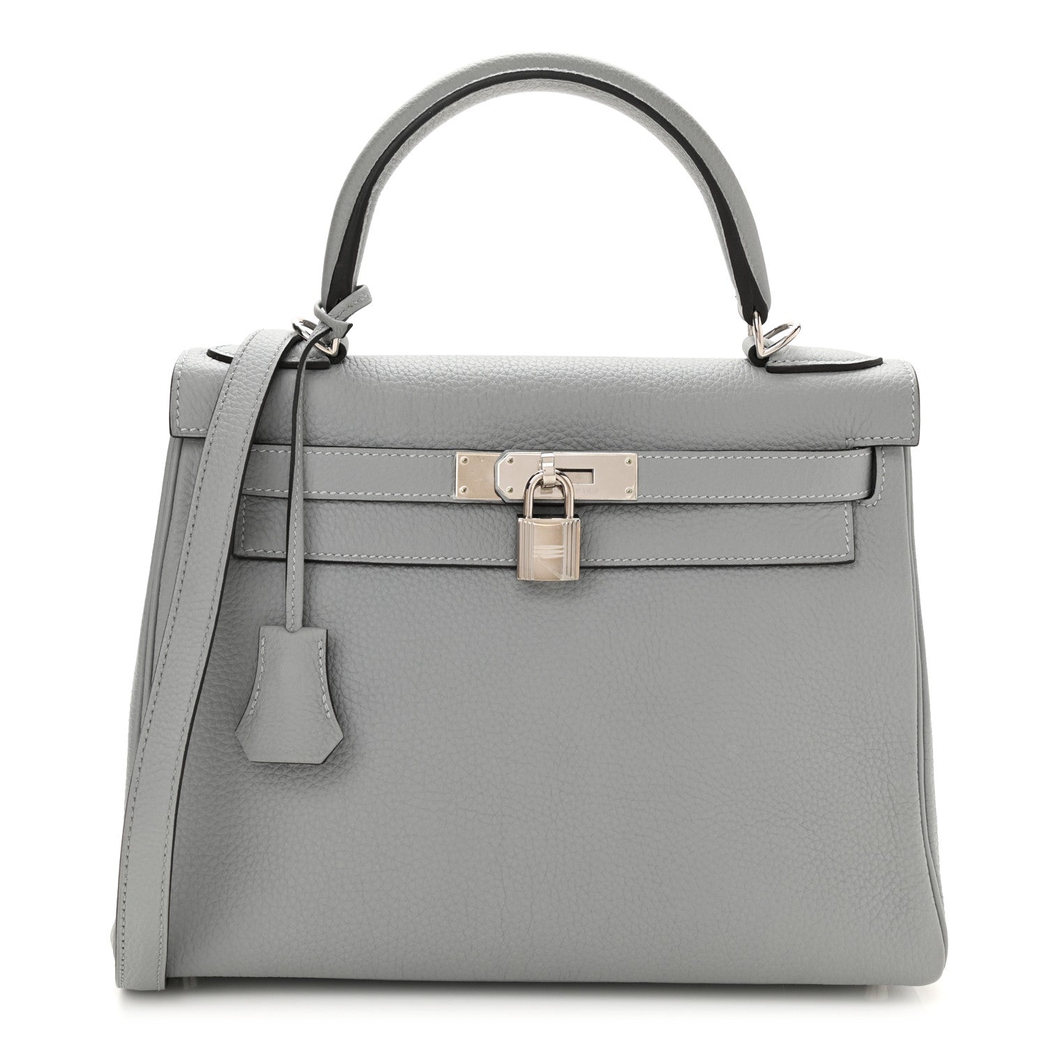 Hermes Togo Kelly Retourne 28 Bleu Glacier 1 of 10