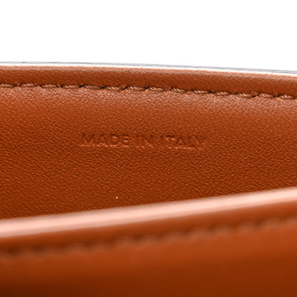Celine Textile Natural Calfskin Teen Triomphe Tan White 7 of 13