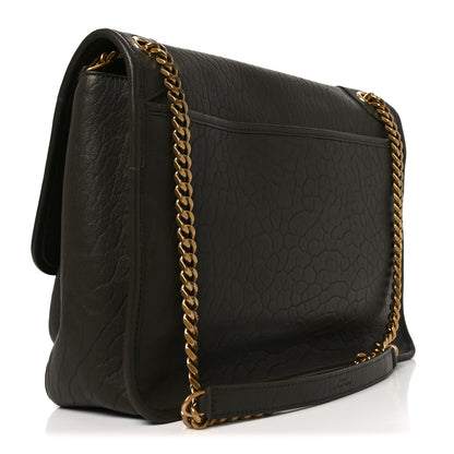 Saint Laurent Grained Lambskin Monogram Large Niki Chain Satchel Light Musk 3 of 10