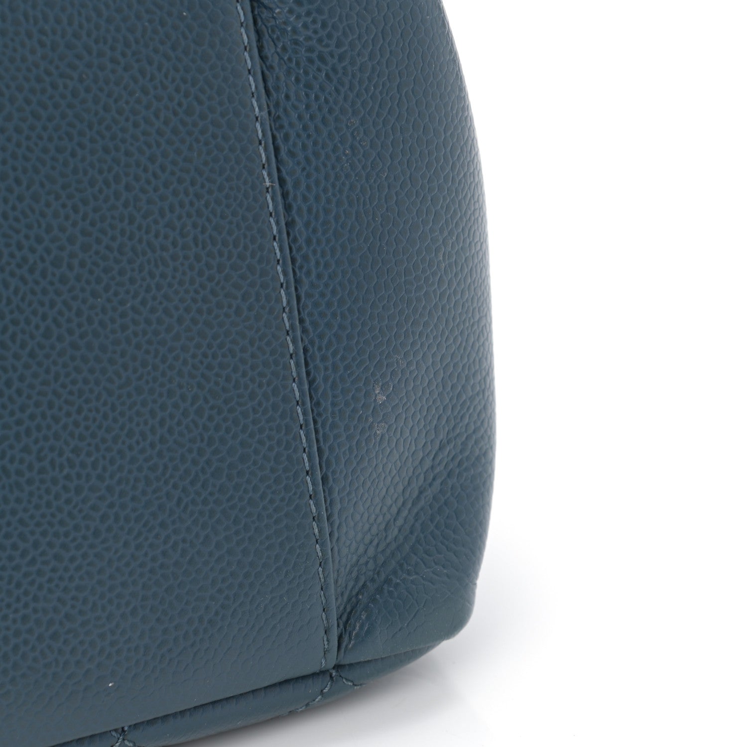 Chanel Caviar Quilted Grand Shopping Tote GST Dark Navy Blue 12 of 12