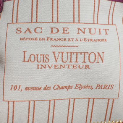 Louis Vuitton Toile Ostrich Trianon Sac de Nuit MM Lilac 6 of 8