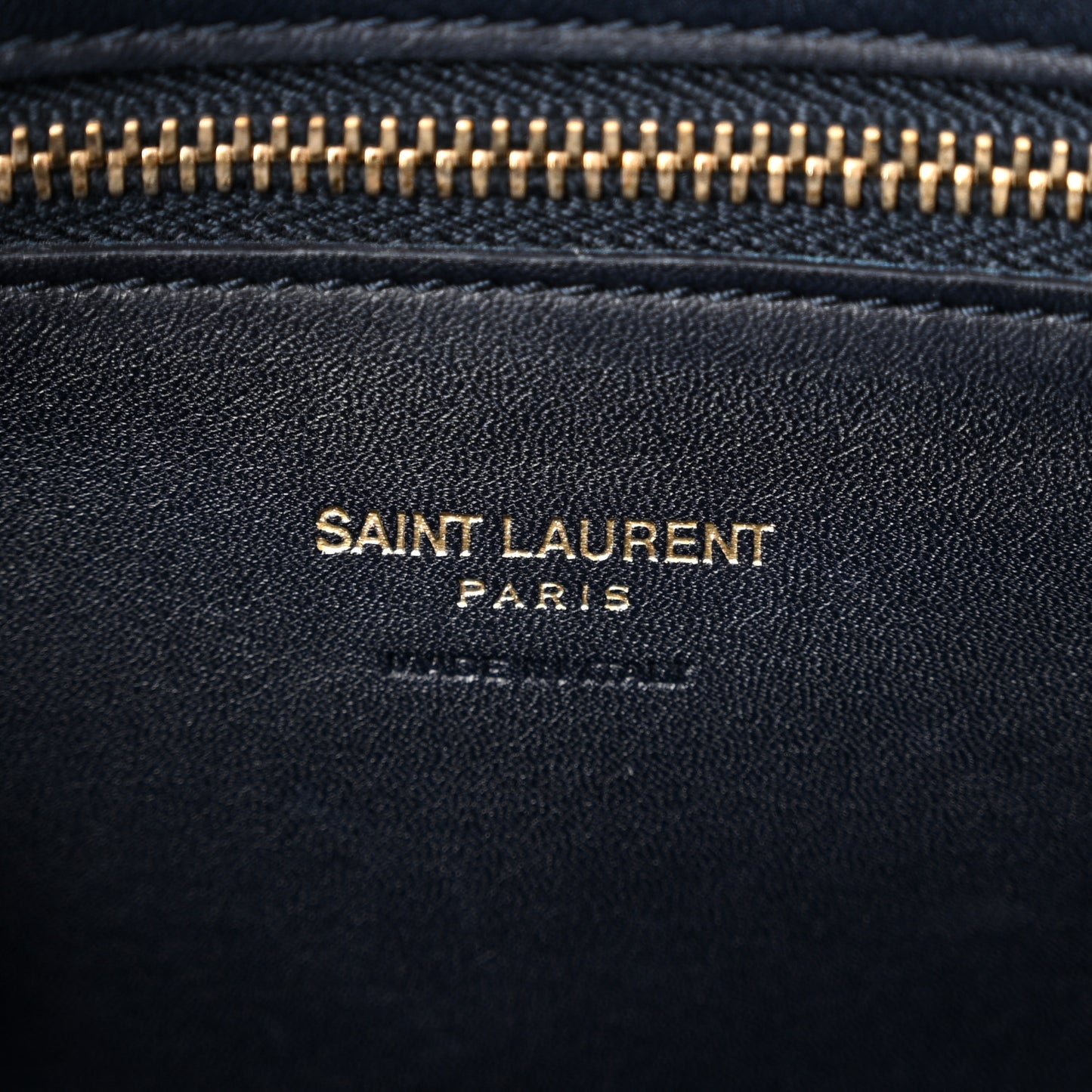 Smooth Calfskin Small Monogram Cabas Navy