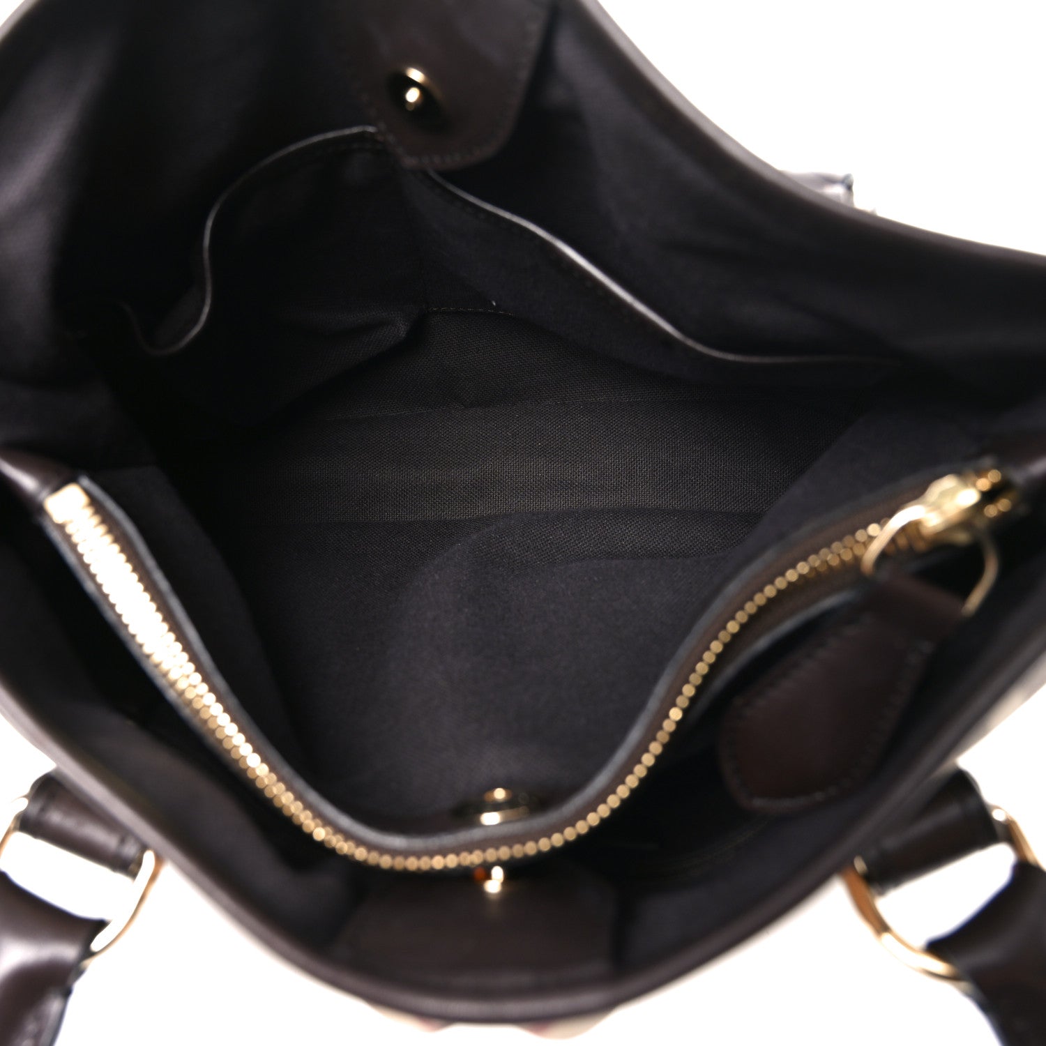Burberry Haymarket Check Small Northfield Tote Chocolate 5 of 9