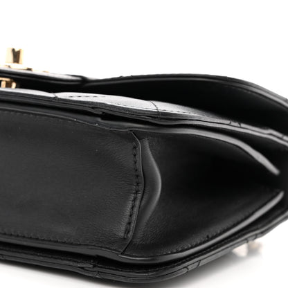 Chanel Calfskin Quilted Small Top Handle Flap Black 11 of 15