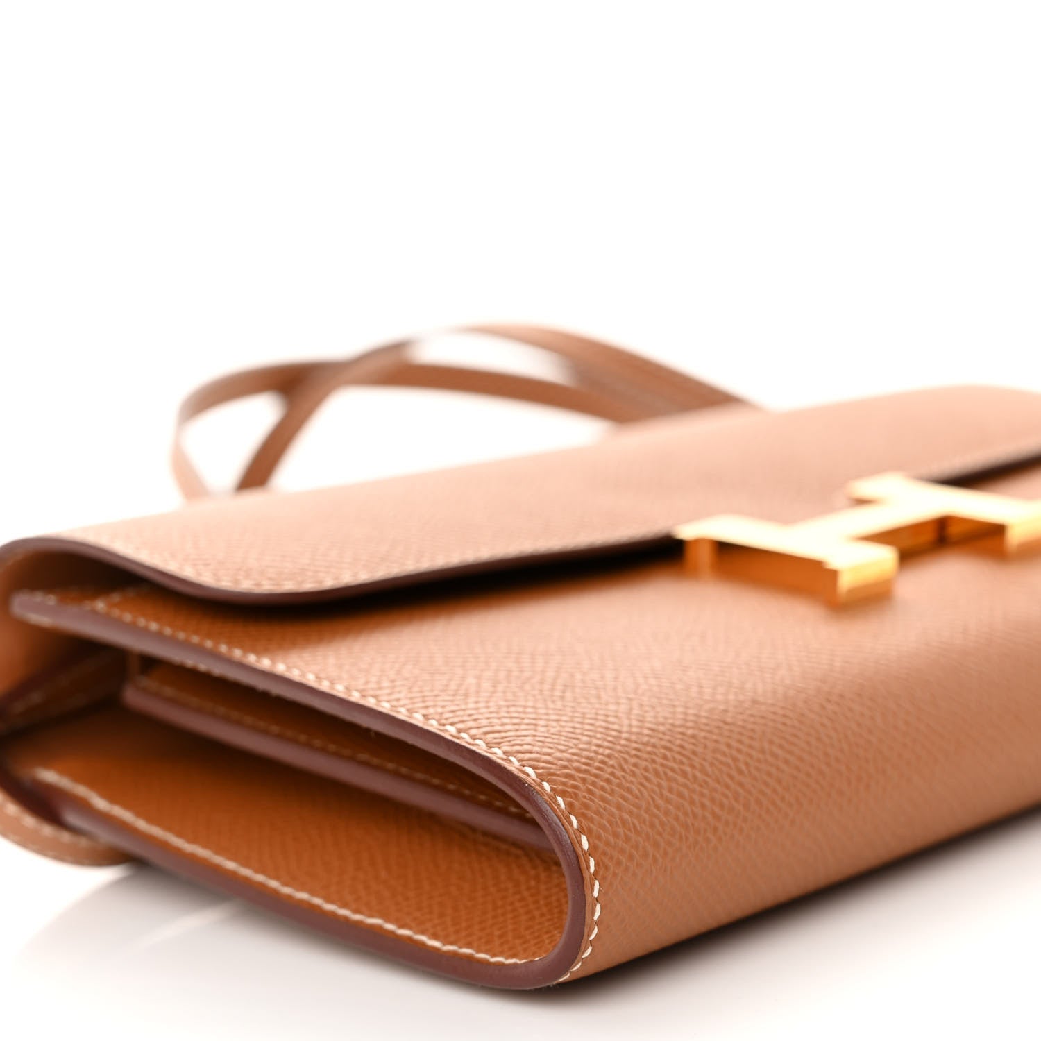 Hermes Epsom Constance Long Wallet To Go Gold 8 of 9