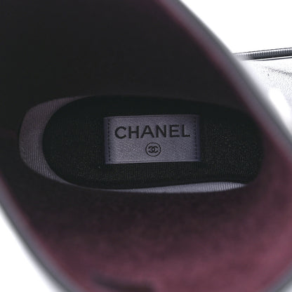 Chanel Caoutchouk CC High Boots 39 Black 9 of 11