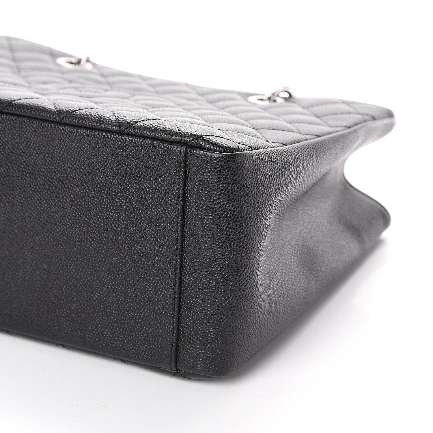 Chanel Caviar Quilted Grand Shopping Tote GST Black 9 of 9