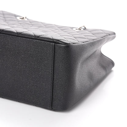 Chanel Caviar Quilted Grand Shopping Tote GST Black 9 of 9