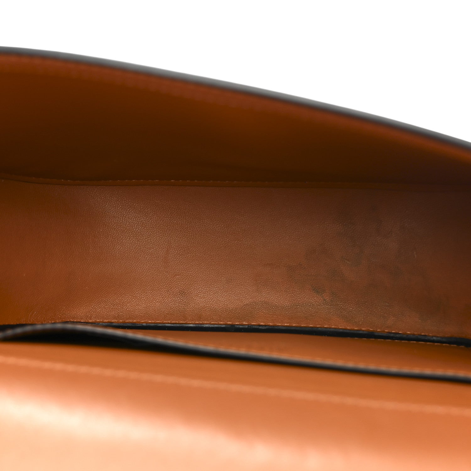 Versace Grained Calfskin Virtus Shoulder Bag Brown 5 of 14