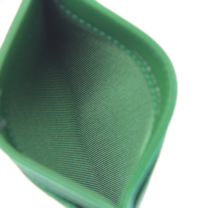 Chanel Caviar Quilted Card Holder Green 5 of 9