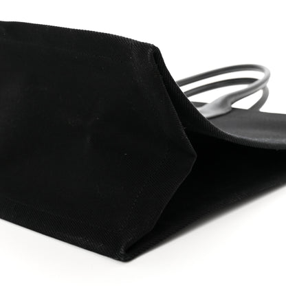 Saint Laurent Linen Calfskin Rive Gauche Tote Black 9 of 9
