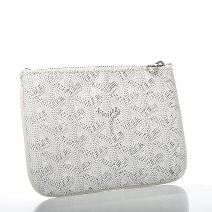 Goyard Goyardine Mini Senat Pochette White 2 of 8