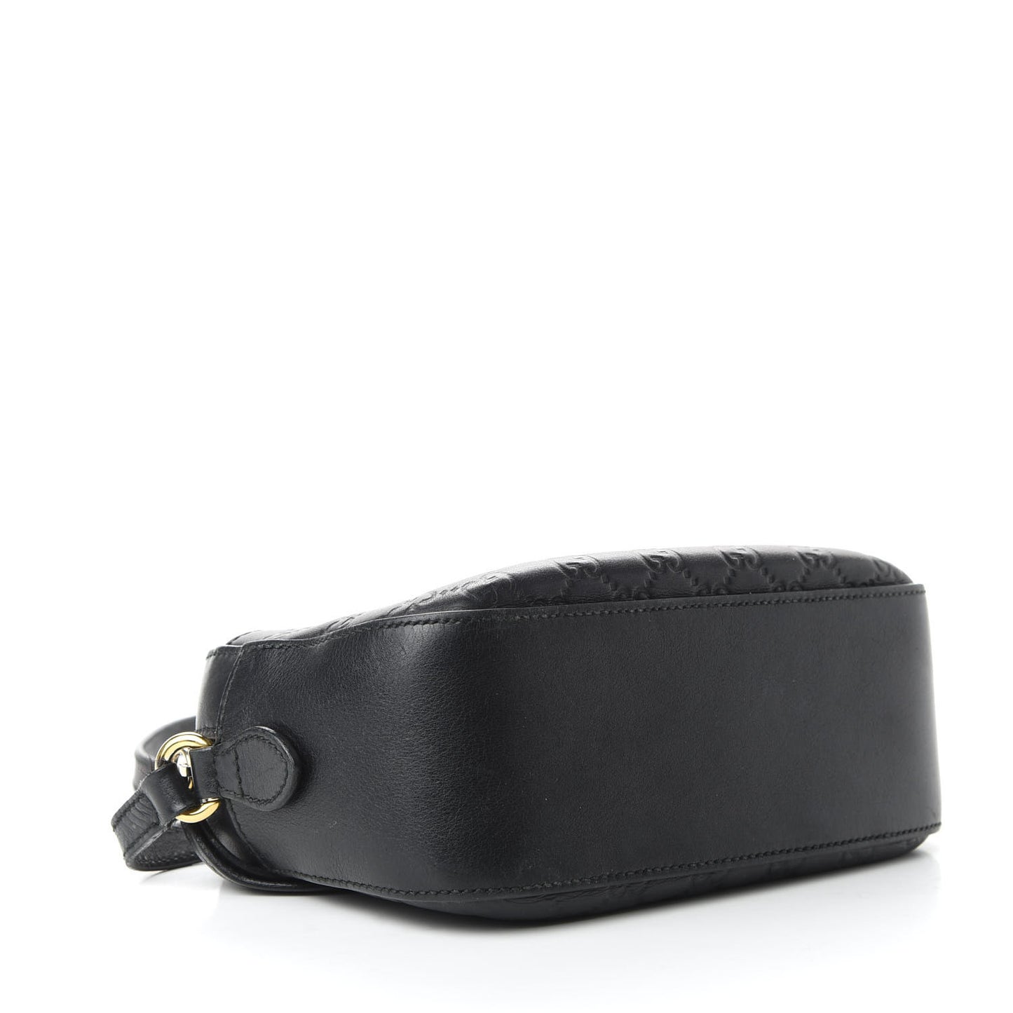 Guccissima Signature Small Camera Bag Black
