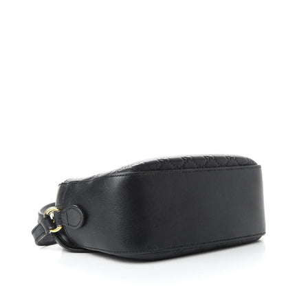 Gucci Guccissima Signature Small Camera Bag Black 4 of 9