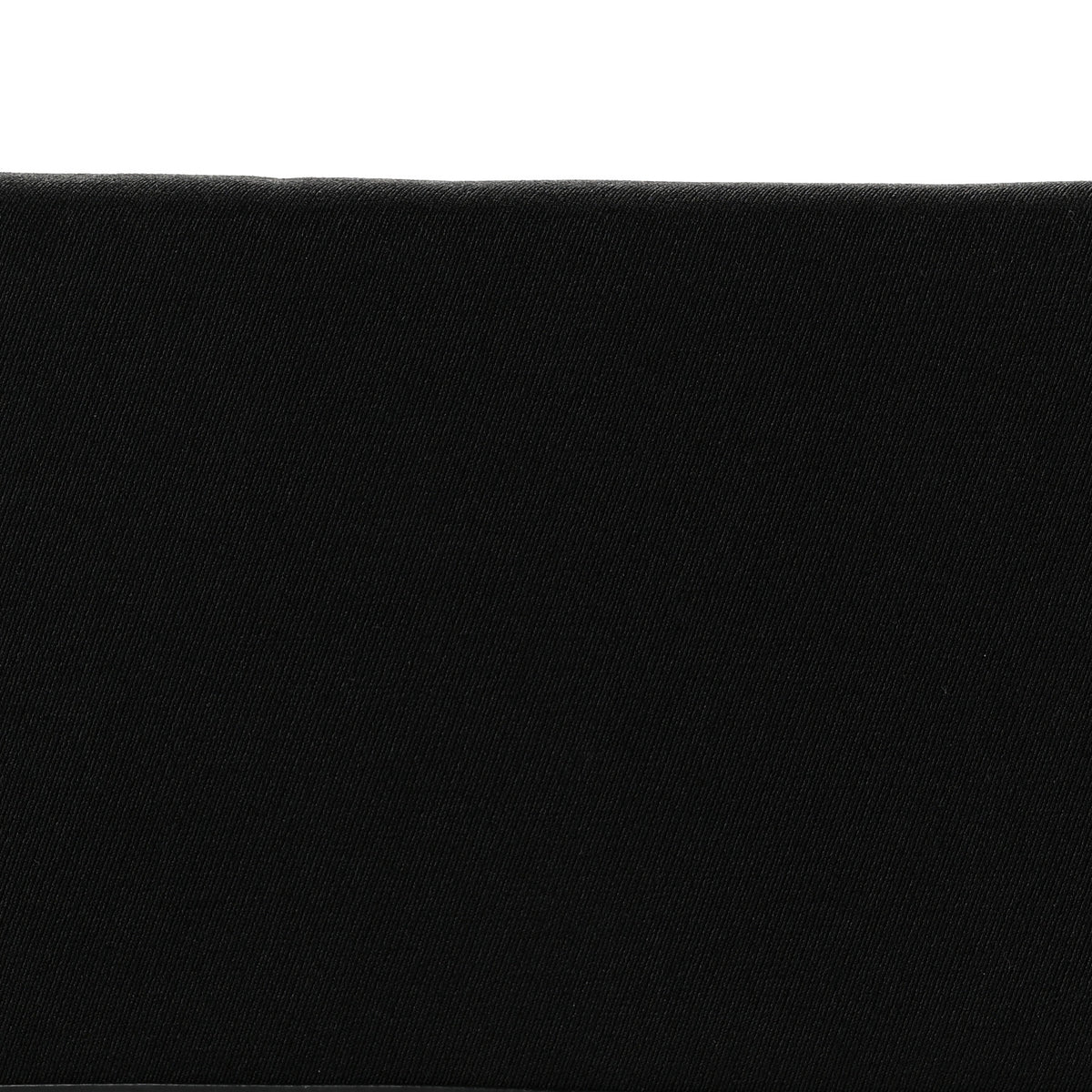 Nylon Spazzolato Triangle Flat Bag Black