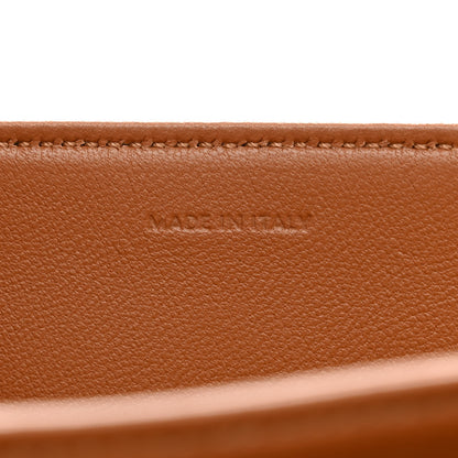 Celine Textile Calfskin Classique Triomphe Bag Natural Tan 7 of 14