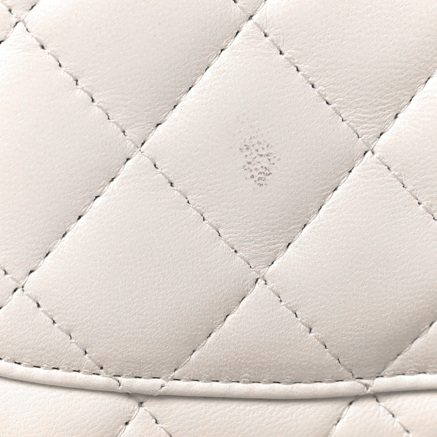 Chanel Lambskin Quilted Mini Rectangular Flap White 14 of 15