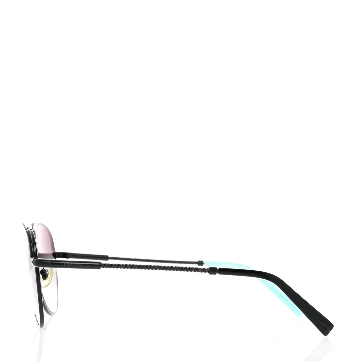 Acetate TF3062 Pilot Sunglasses Black Blue