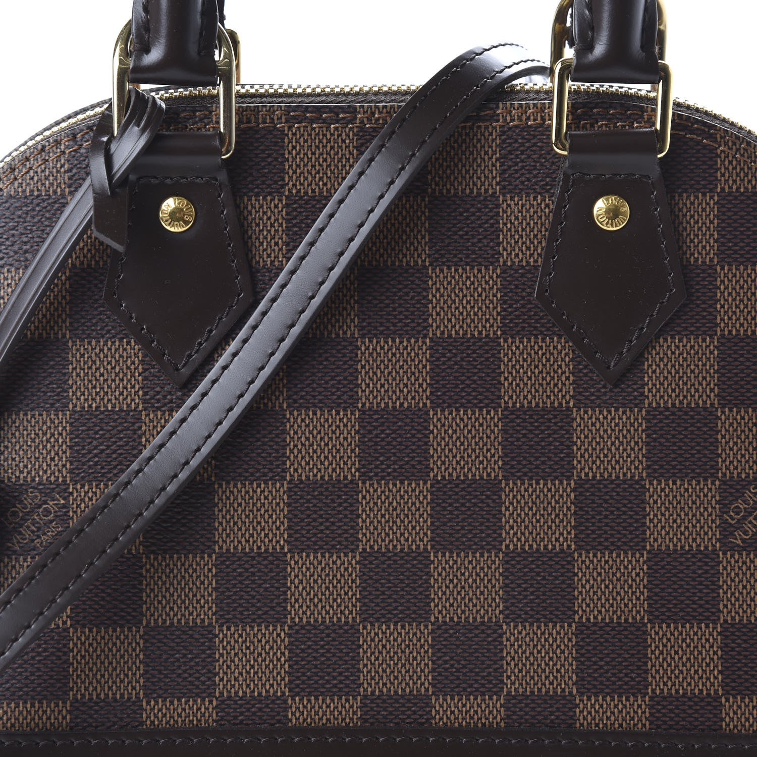 Louis Vuitton Damier Ebene Alma BB 9 of 9