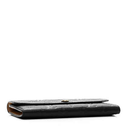 Louis Vuitton Empreinte Emilie Wallet Black Dune 4 of 8