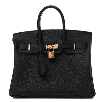 Hermes Togo Birkin 25 Black 1 of 10