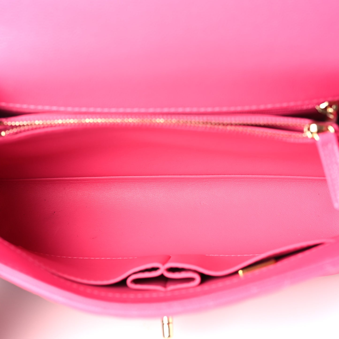 Caviar Quilted Small Coco Handle Flap Dark Pink