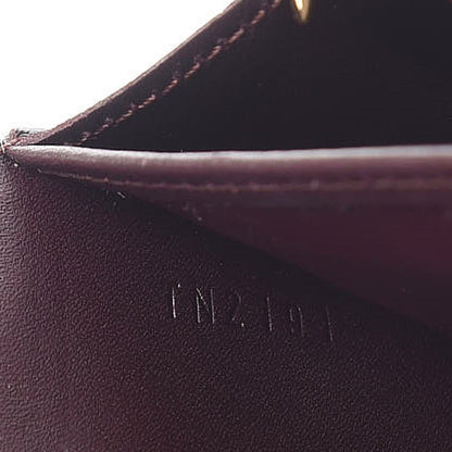 Louis Vuitton Vernis Sarah Wallet Amarante 7 of 9