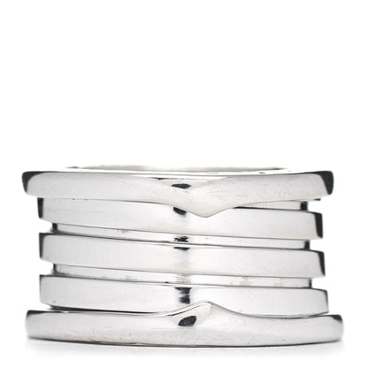 Bulgari 18K White Gold B.Zero1 Four-Band Ring 48 4.5 3 of 6