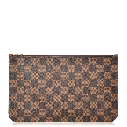 Louis Vuitton Damier Ebene Neverfull MM GM Pochette 1 of 7