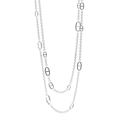 Hermes Sterling Silver Farandole Necklace 160 1 of 6