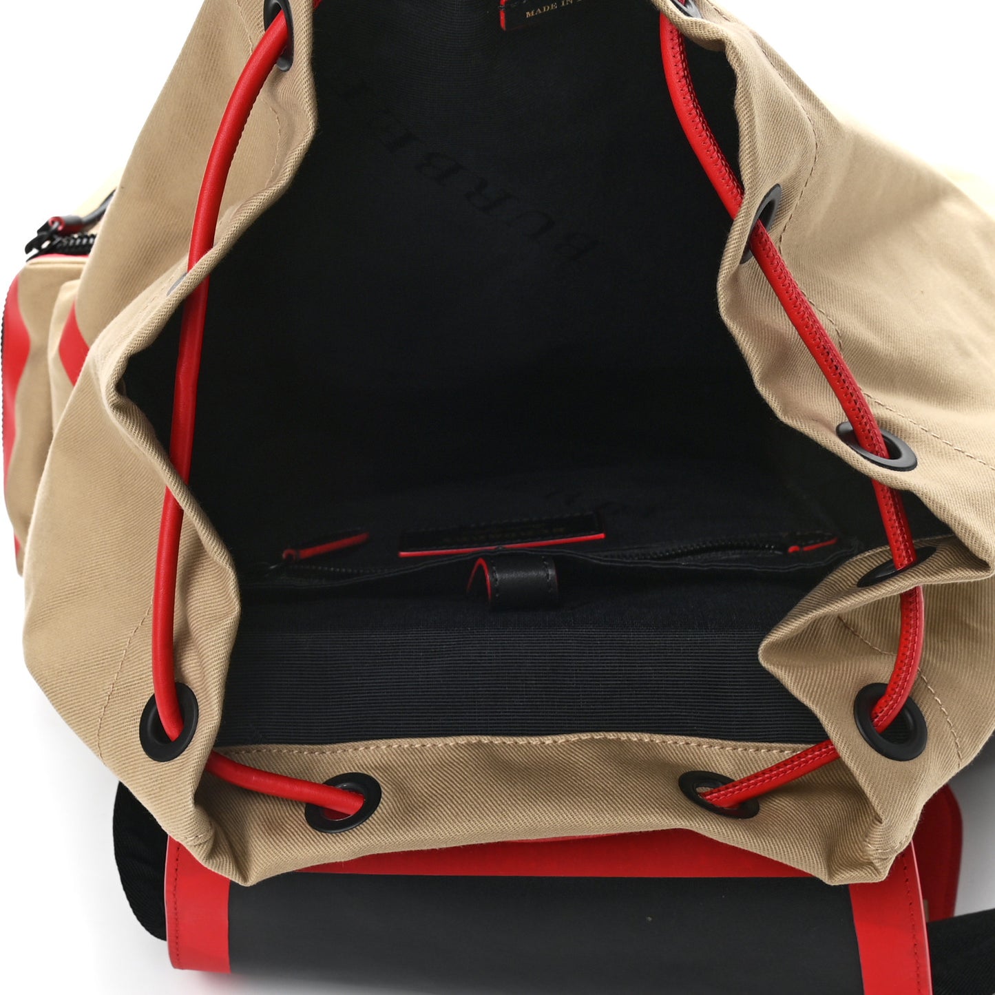 X KRIS WU Canvas Embroidered XL Rucksack Backpack Honey