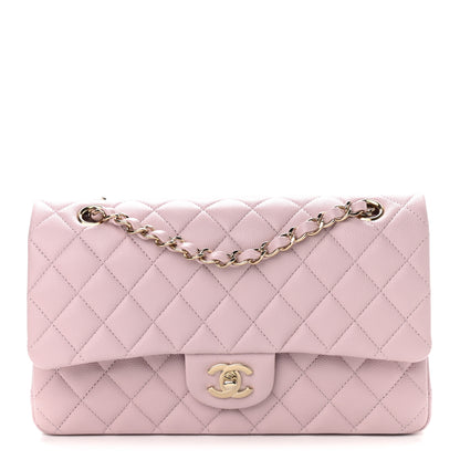 Chanel Caviar Quilted Medium Double Flap Light Pink 1 of 9