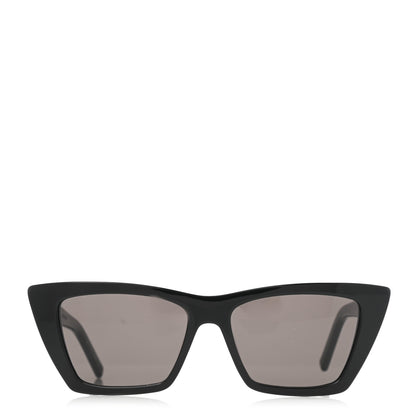 Saint Laurent Acetate Mica Cat Eye Sunglasses SL 276 Black 2 of 8