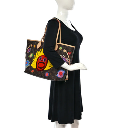 Louis Vuitton LV X YK Monogram Faces Neverfull MM 2 of 9