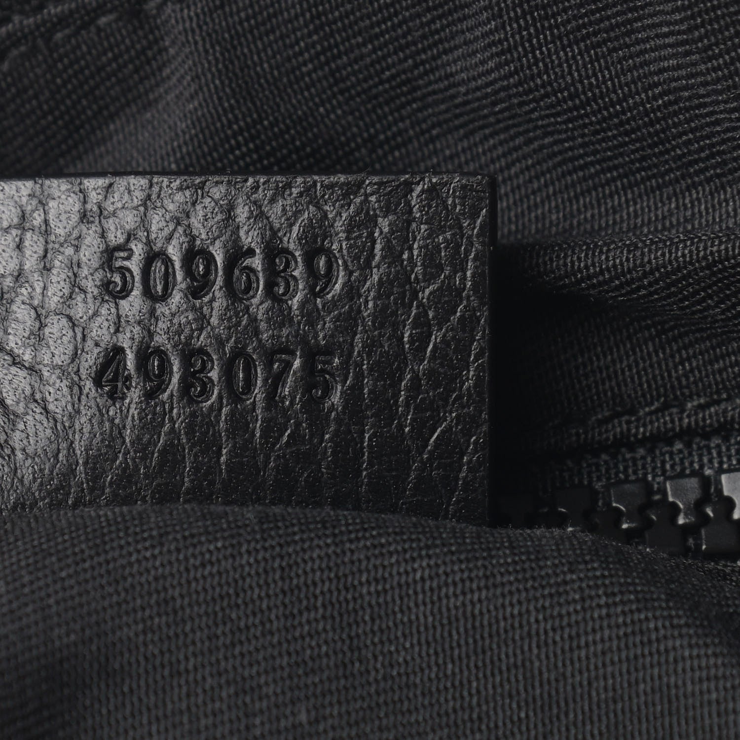 Gucci Nylon Monogram Medium Flat Messenger Bag Black 7 of 9
