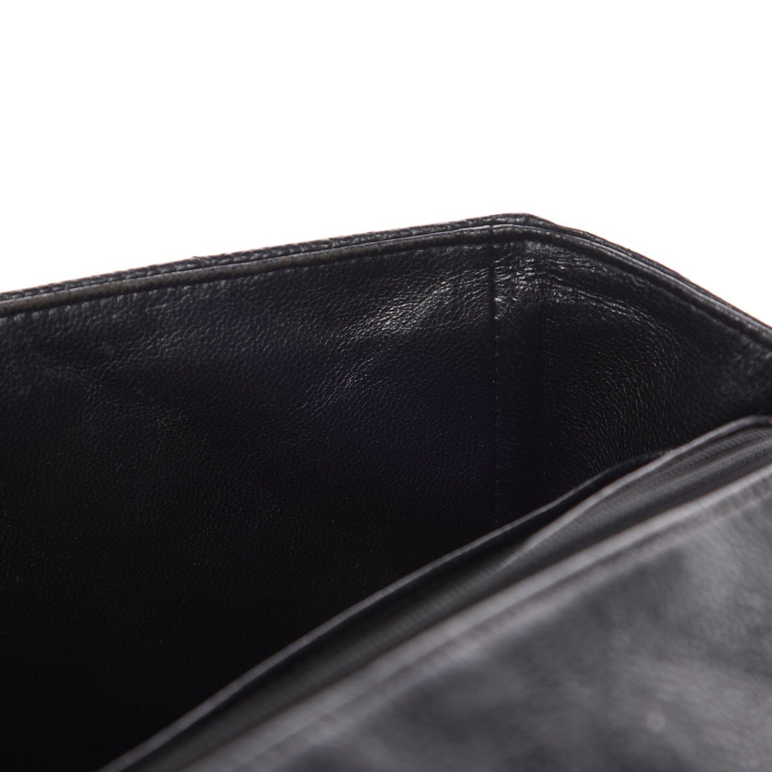 Chanel Caviar Quilted Jumbo Single Flap Black 8 of 15