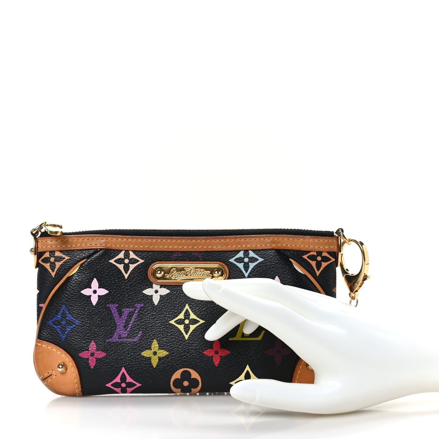 Monogram Multicolor Pochette Milla MM Black