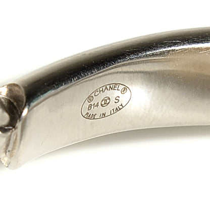 Chanel Double Pearl Cuff Silver 5 of 5