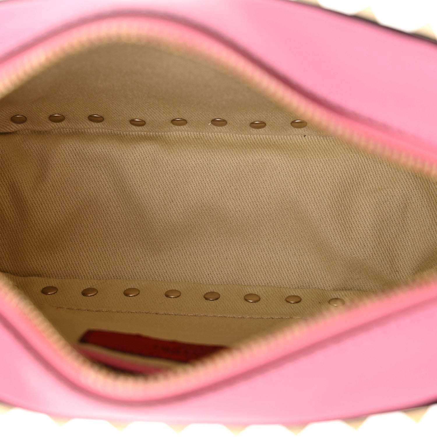 Valentino Garavani Calfskin Rockstud Camera Crossbody Bag Pink 5 of 10