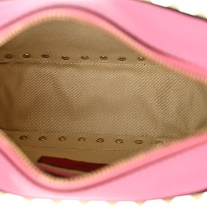 Valentino Garavani Calfskin Rockstud Camera Crossbody Bag Pink 5 of 10