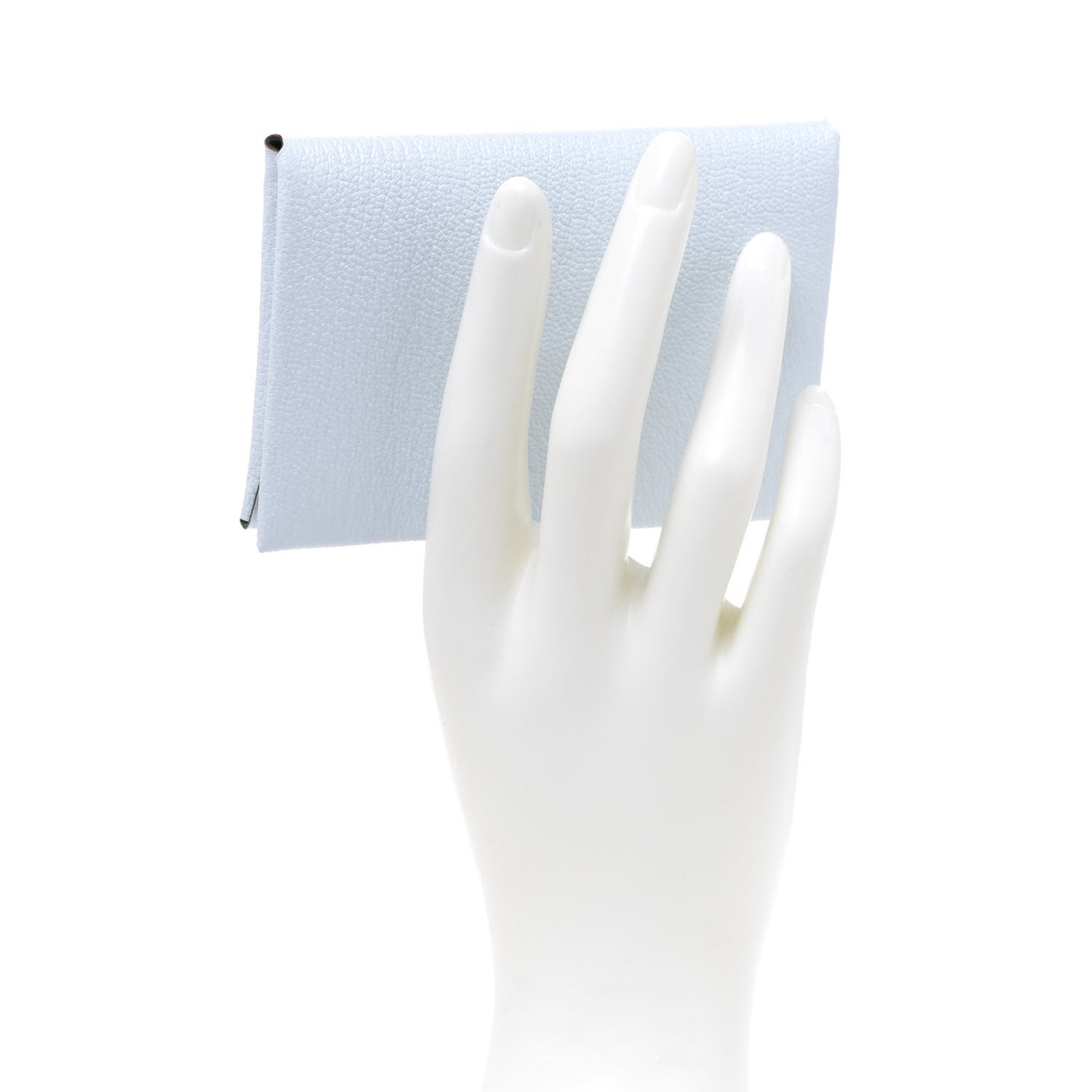 Chevre Mysore Verso Calvi Duo Card Case Bleu Brume Menthe