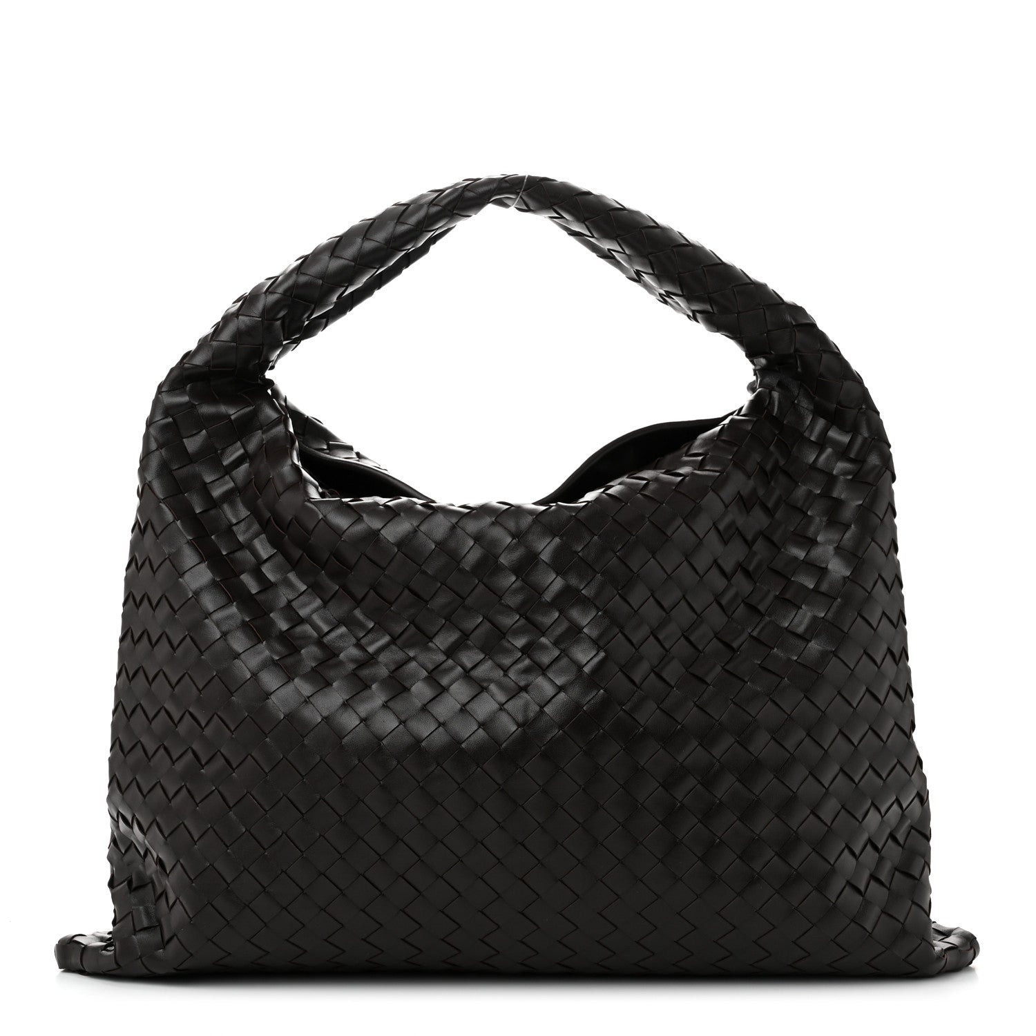 Bottega Veneta Calfskin Intrecciato Large Hop Fondant 1 of 10