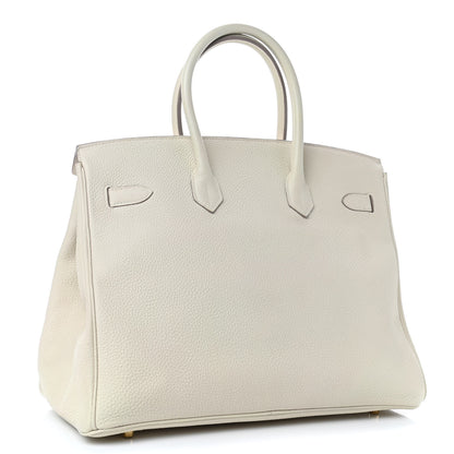 Hermes Togo Birkin 35 Craie 2 of 11