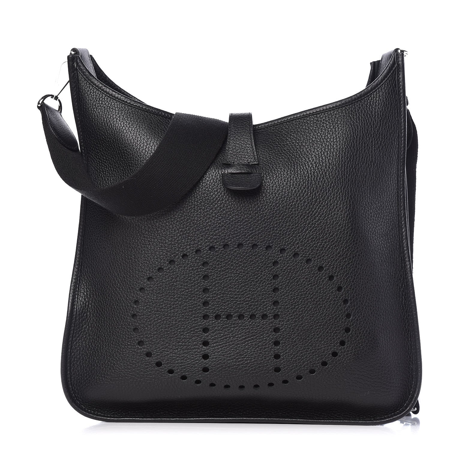 Hermes Taurillon Clemence Evelyne III GM Black 1 of 10