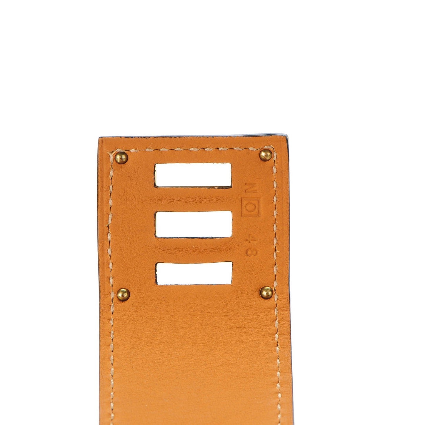 Shiny Alligator Kelly Dog Cuff Black