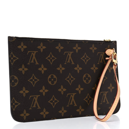Louis Vuitton Monogram Neverfull MM GM Pochette 3 of 8