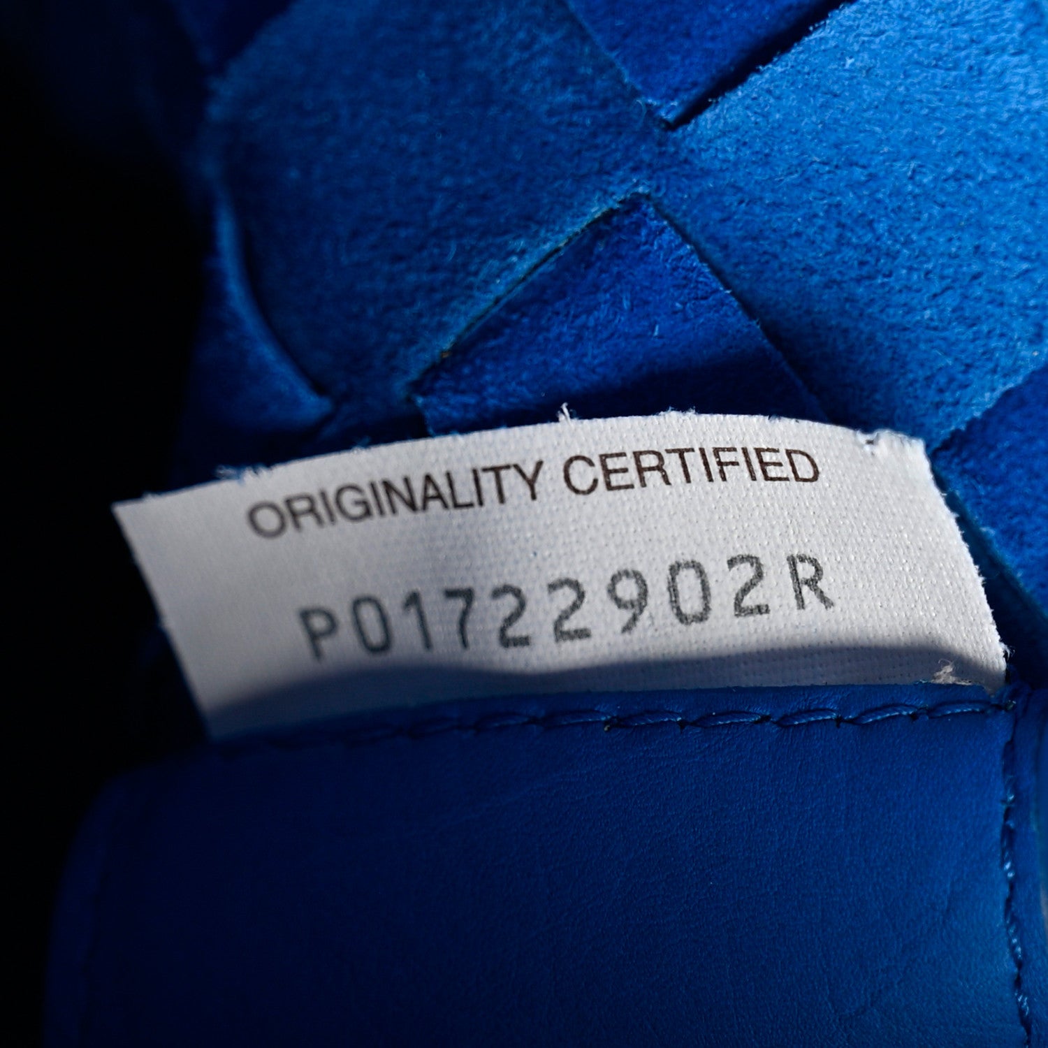 Bottega Veneta Nappa Intrecciato Flat Zip Pouch Blue 7 of 7