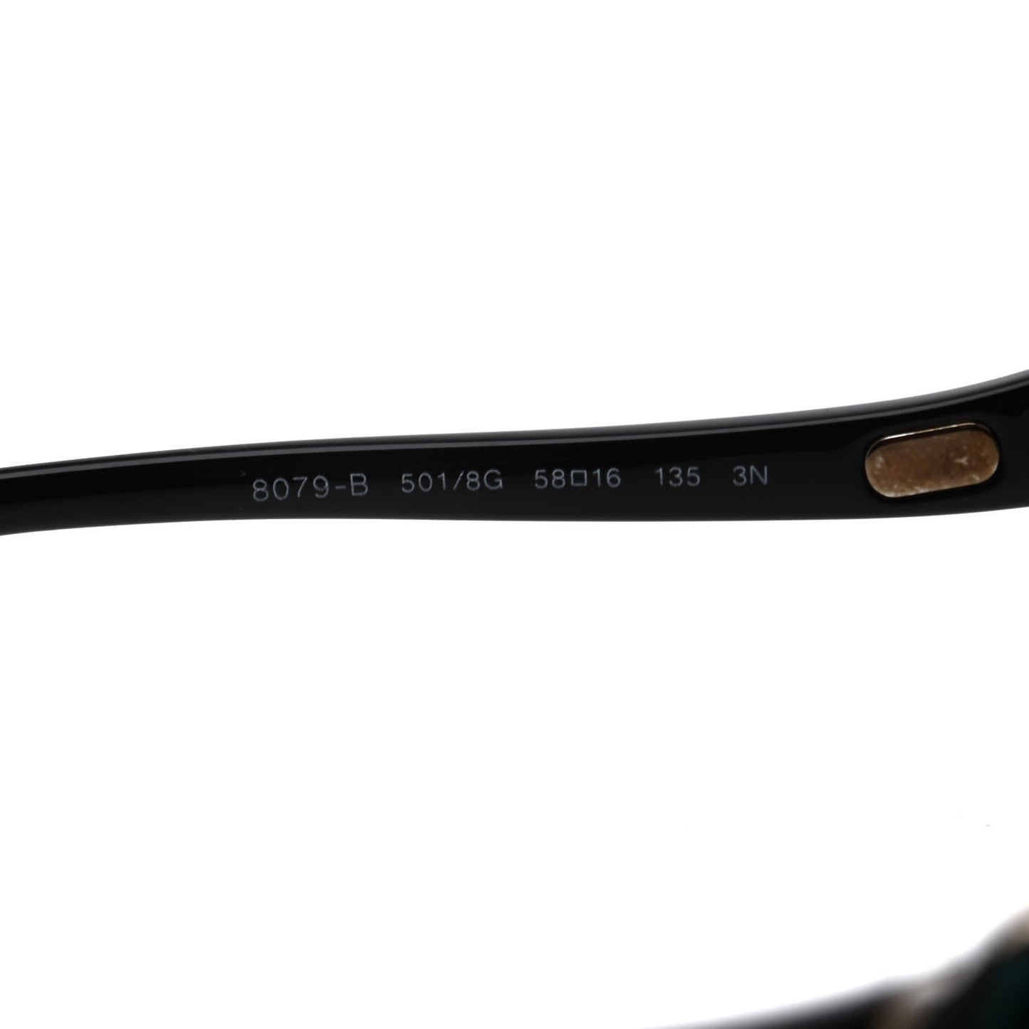 BVLGARI Swarovski Gem 8079-B Sunglasses Black